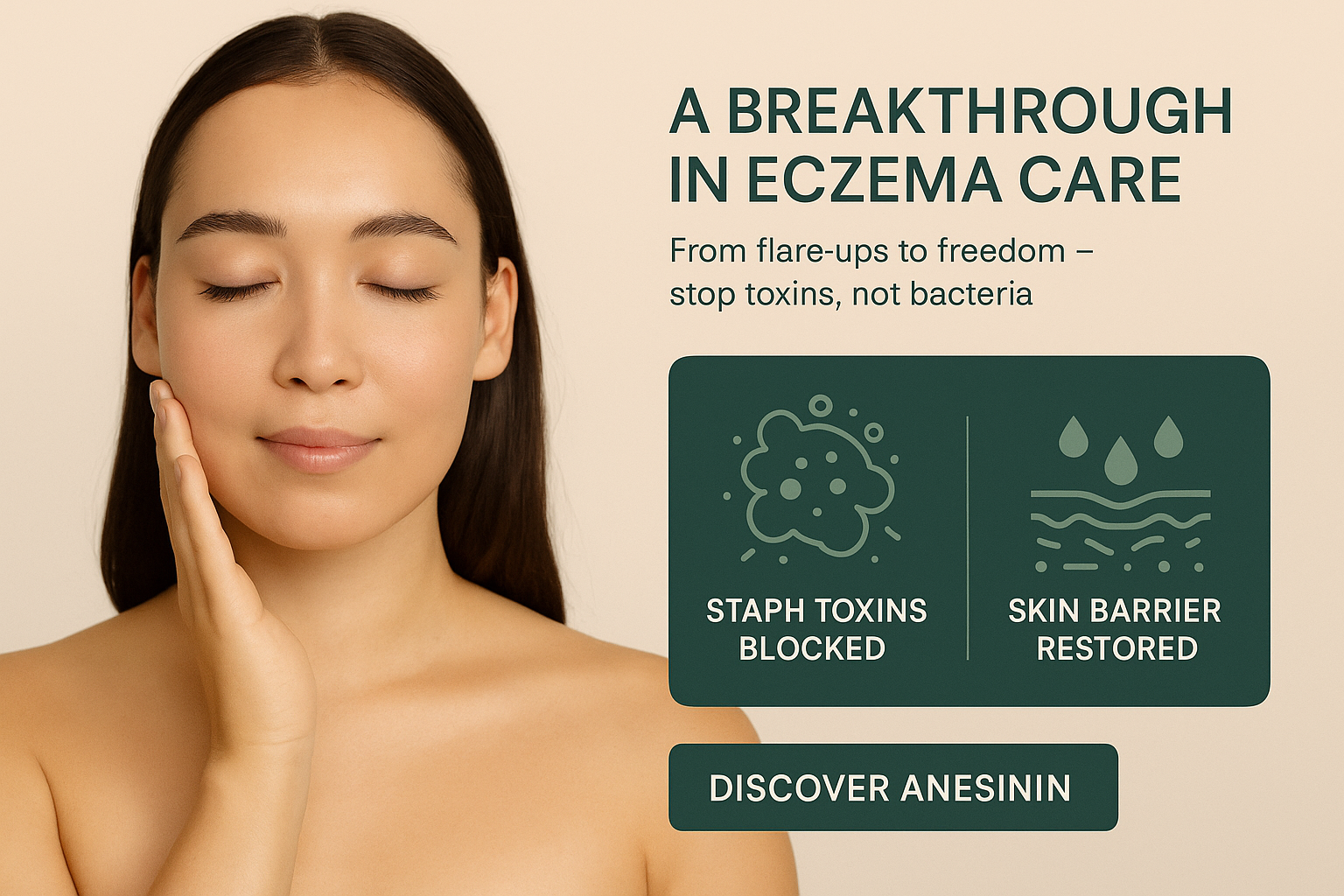 How Staph Triggers Eczema — and How Anitch® Brings Relief with Anesinin®
